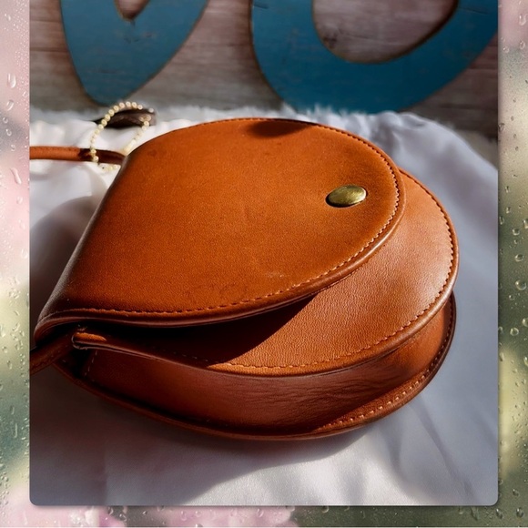 VINTAGE COACH BRITISH TAN HORSESHOE BELT BAG 4857 - Picture 10 of 17